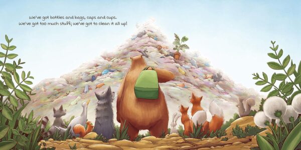 Don't Throw It Away Hardcover Picture Book - Image 2