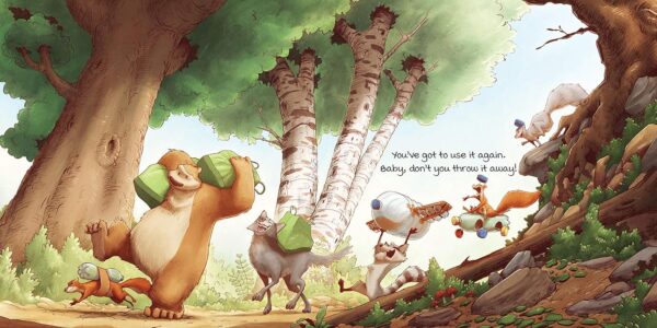 Don't Throw It Away Hardcover Picture Book - Image 3