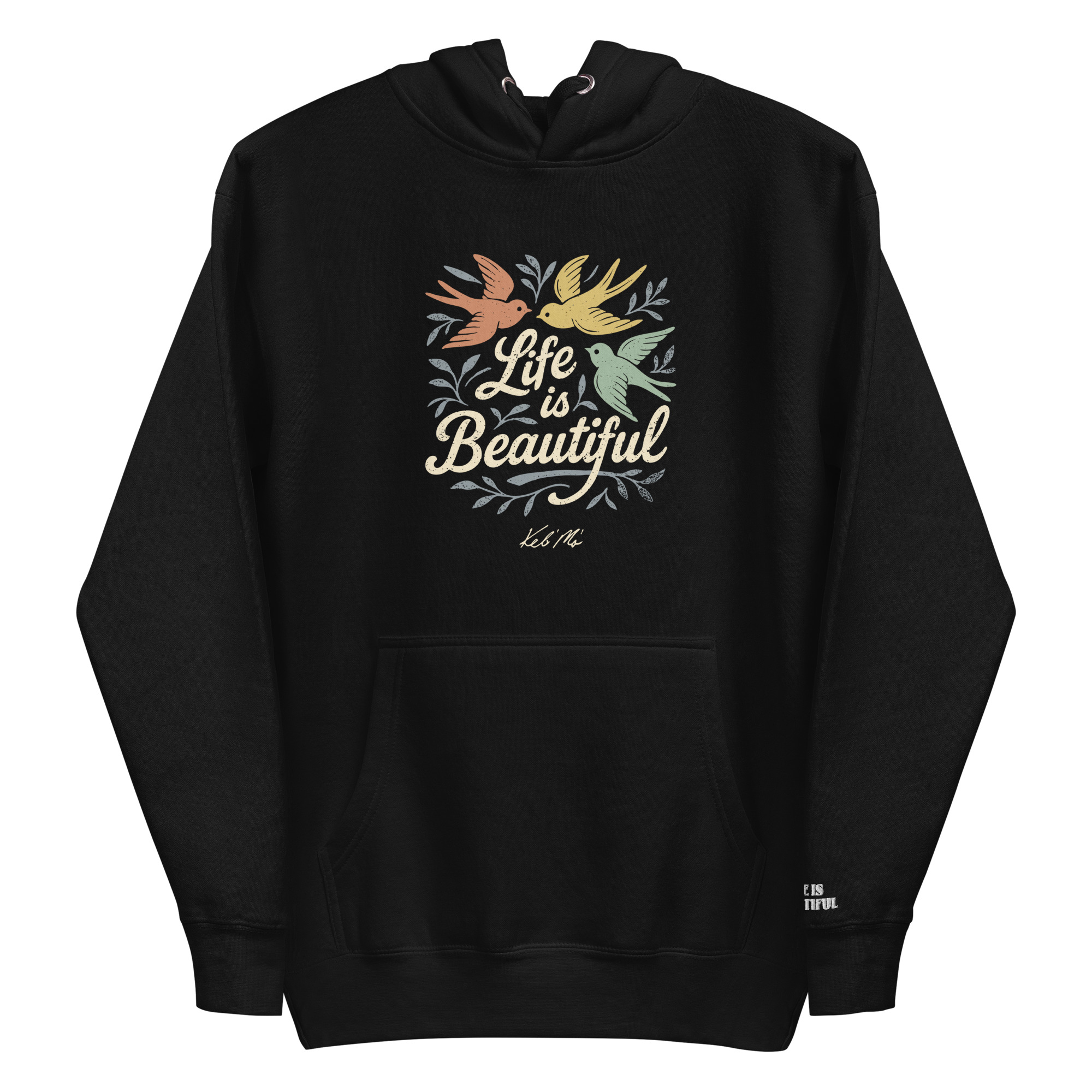 "Life is Beautiful" Pullover Hoodie (Unisex) - Image 6