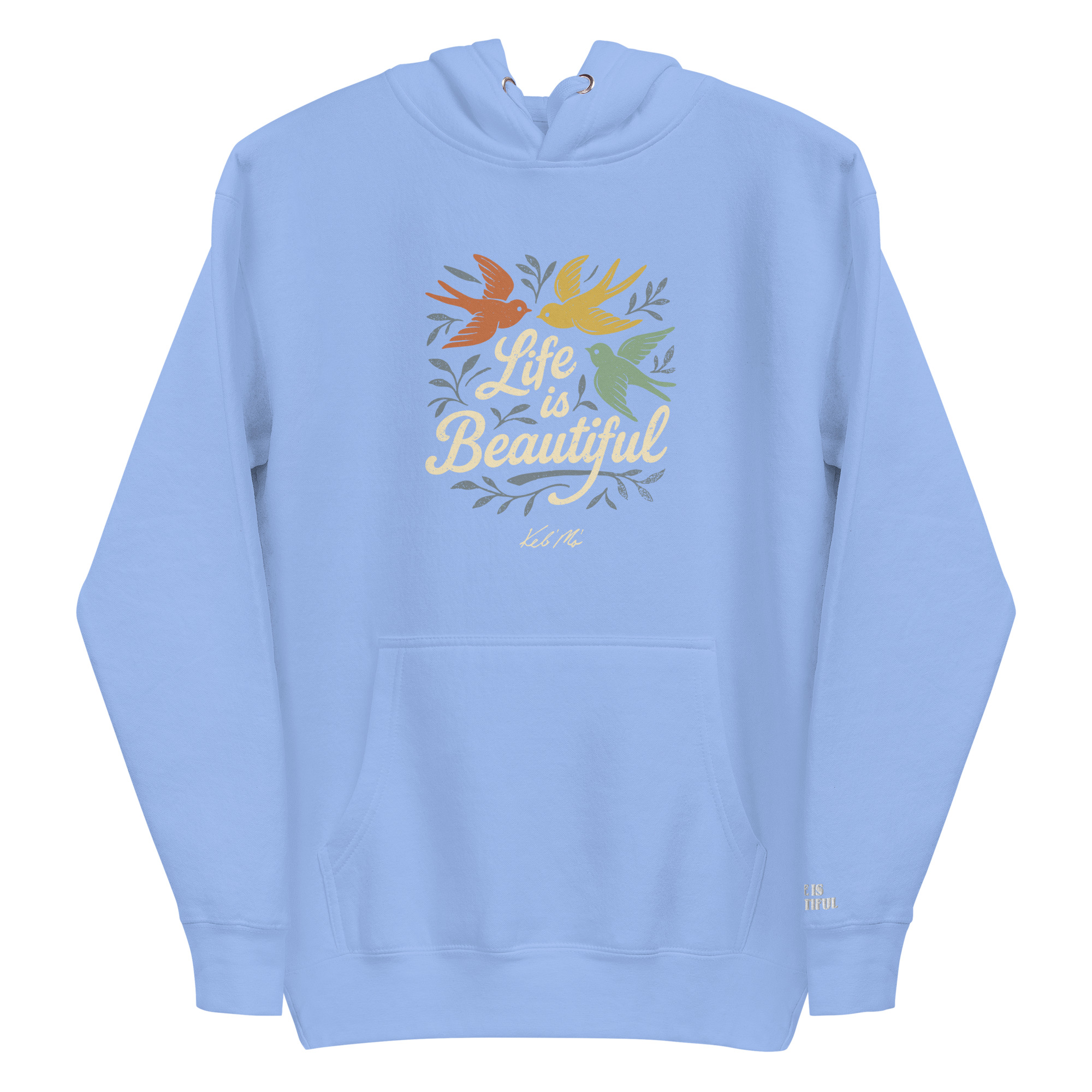 "Life is Beautiful" Pullover Hoodie (Unisex) - Image 13