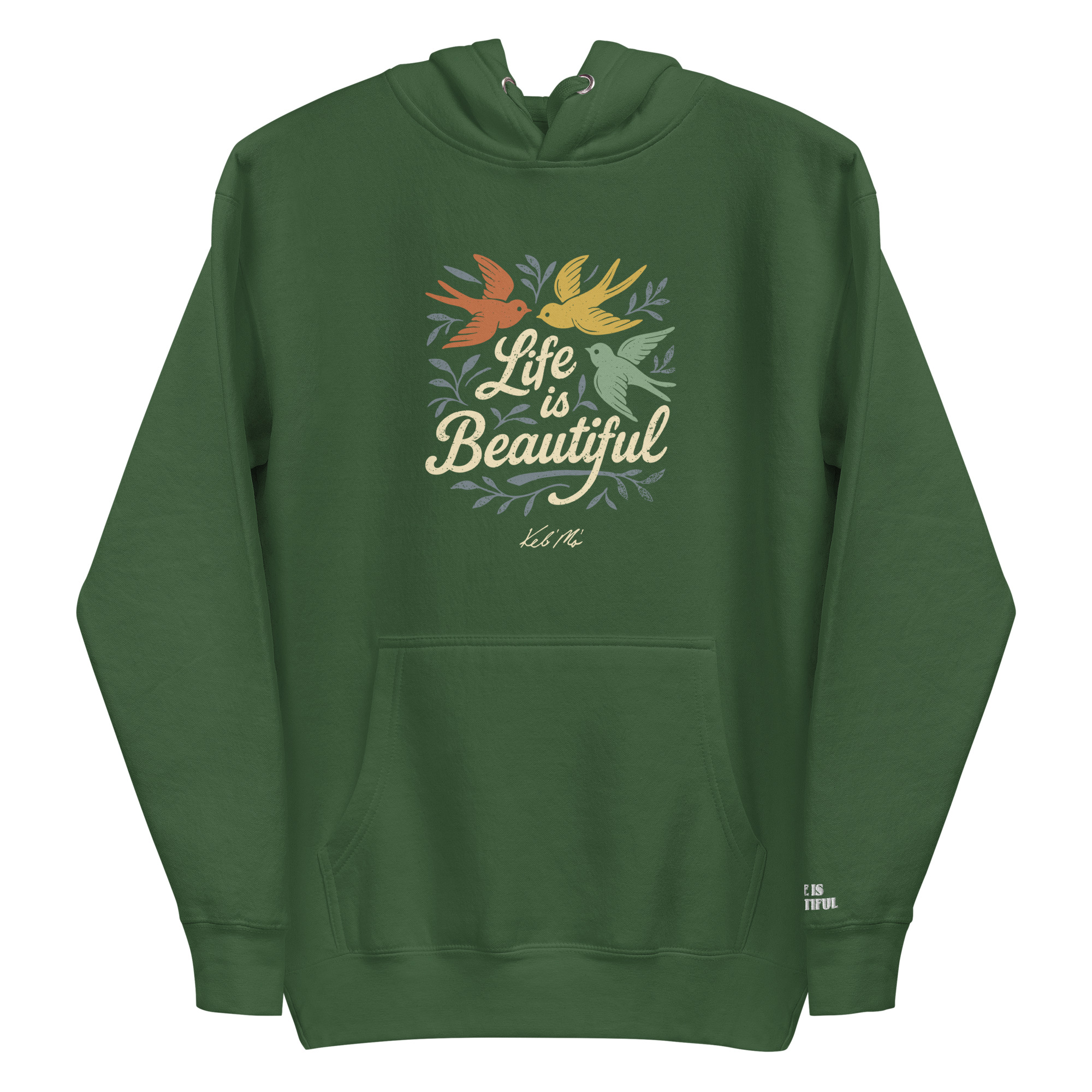 "Life is Beautiful" Pullover Hoodie (Unisex) - Image 10