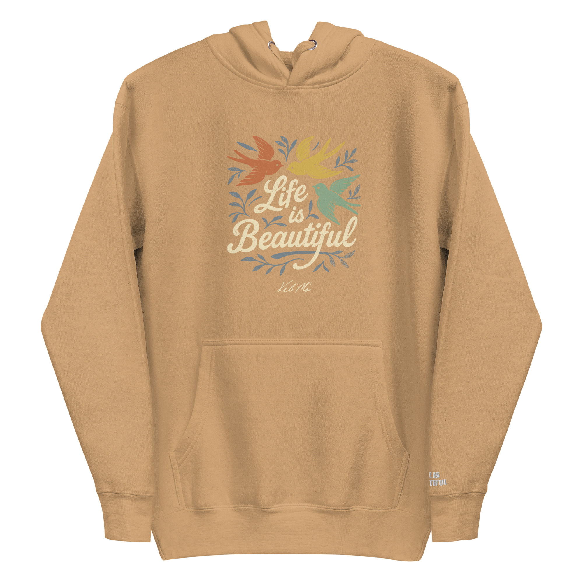 "Life is Beautiful" Pullover Hoodie (Unisex) - Image 12