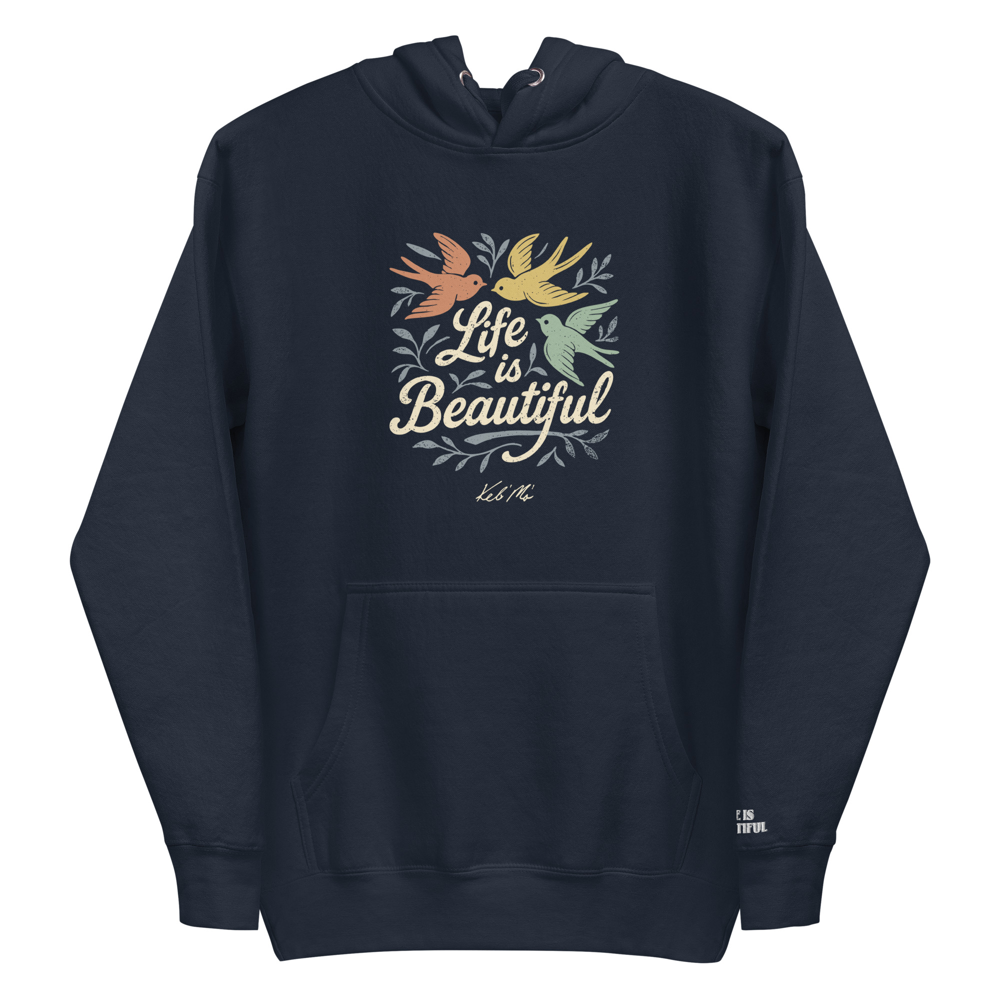 "Life is Beautiful" Pullover Hoodie (Unisex) - Image 7
