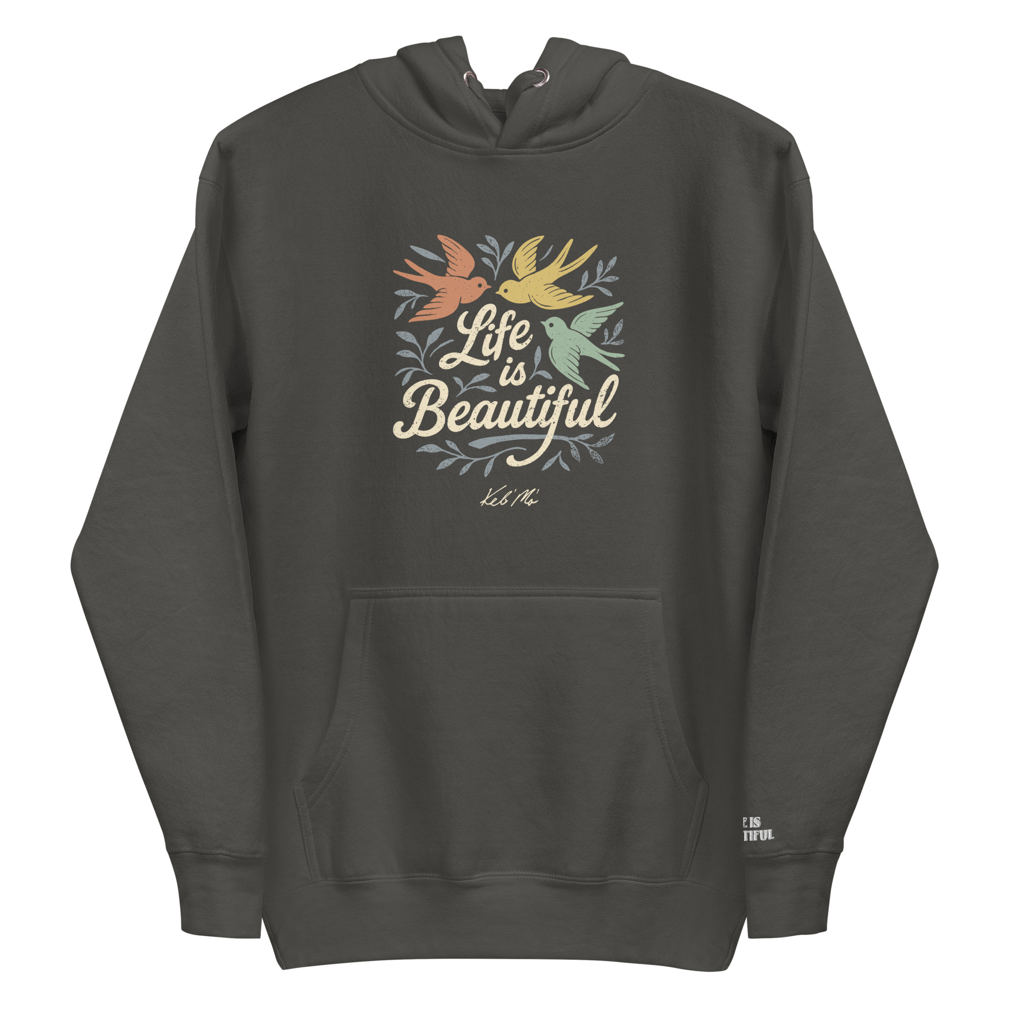 "Life is Beautiful" Pullover Hoodie (Unisex) - Image 9