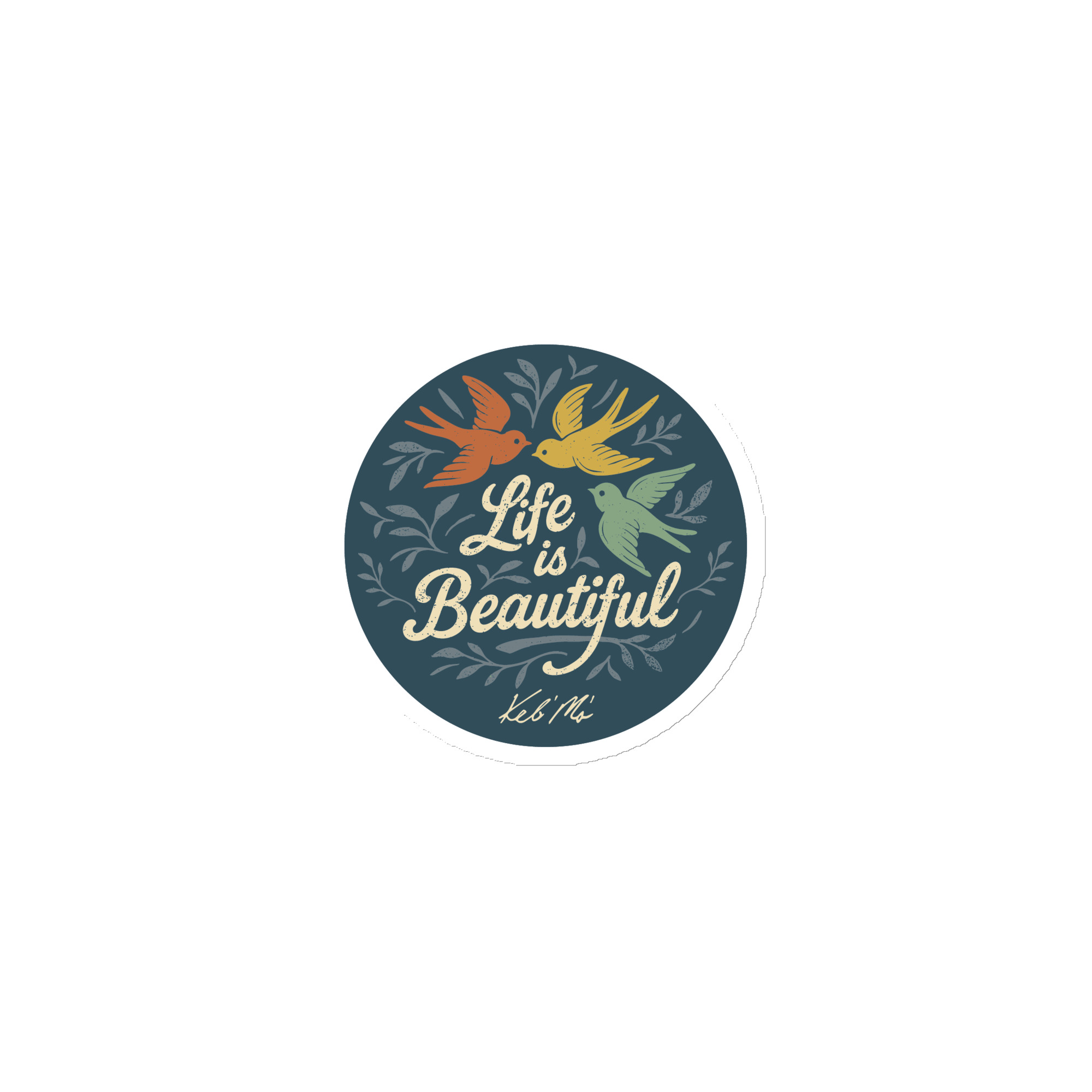 "Life is Beautiful" Magnet - Image 2