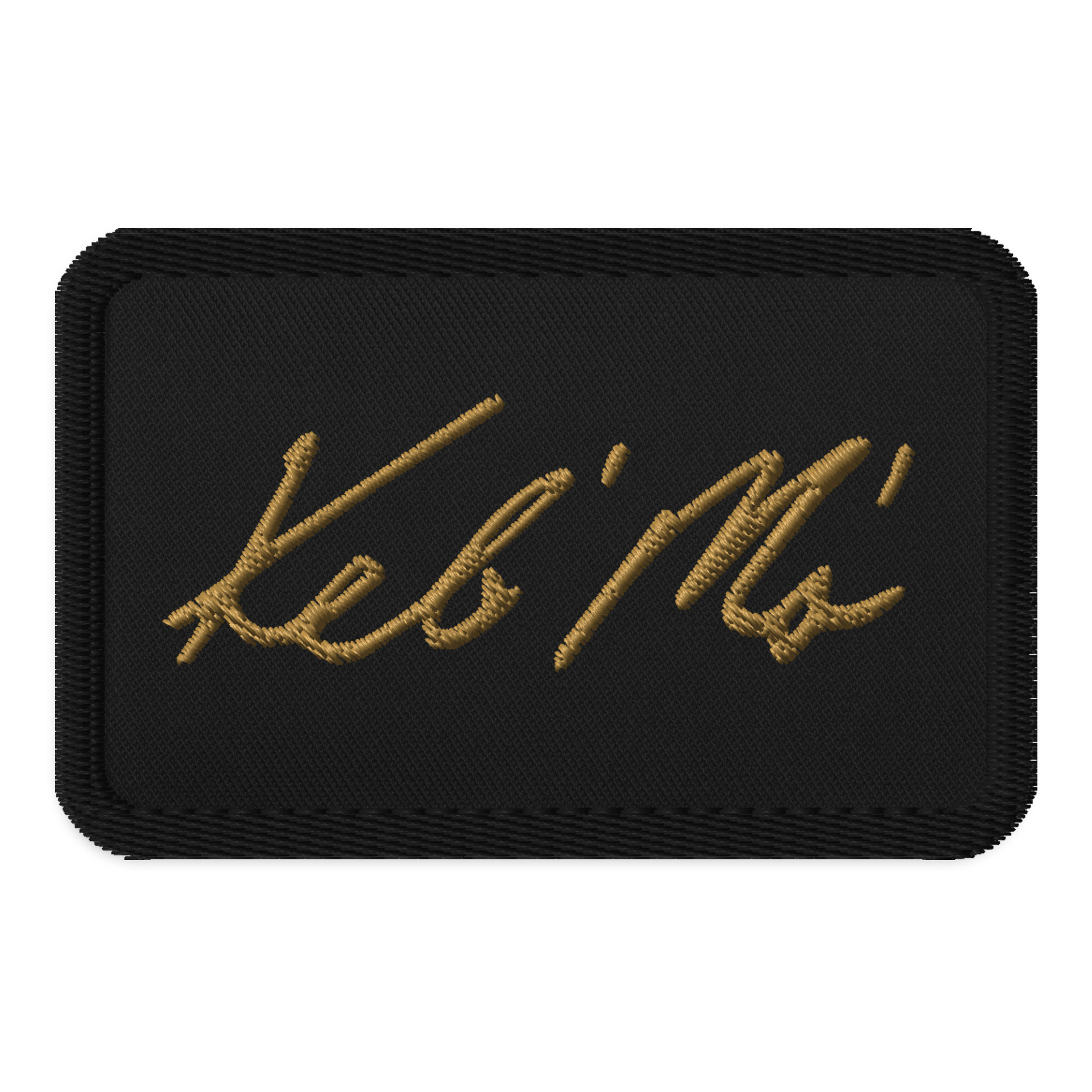 Signature Embroidered Patch