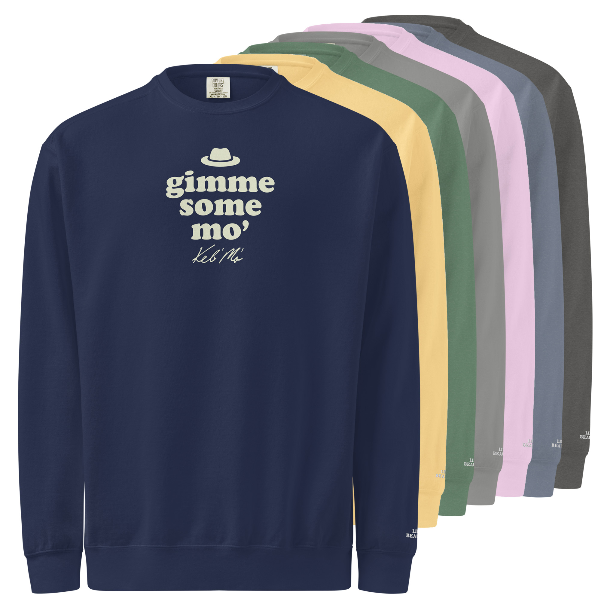 Featured image for “Gimme Some Mo' Garment-Dyed Sweatshirt (Unisex)”
