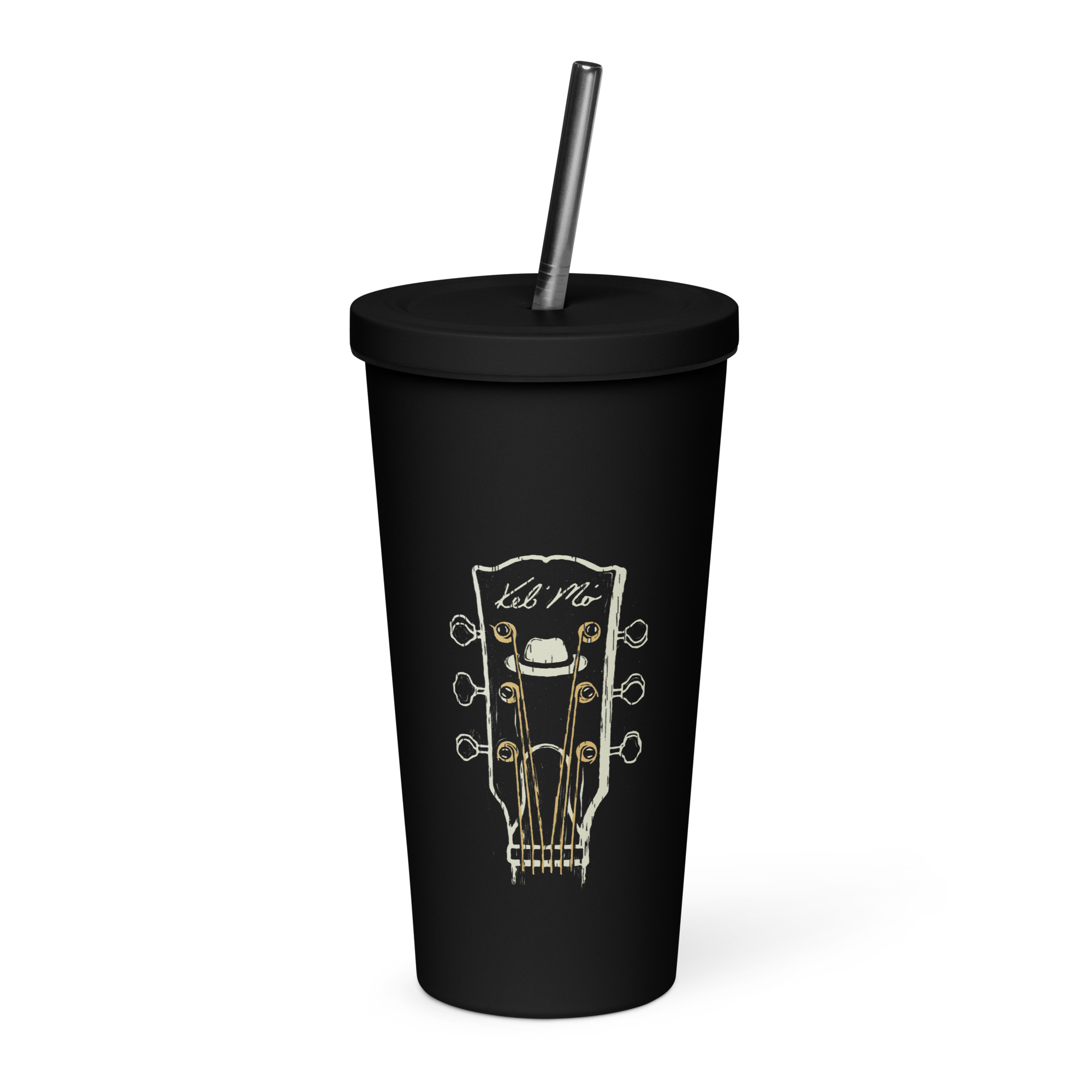 Keb' Mo' Insulated Stainless Tumbler With Straw - Image 3