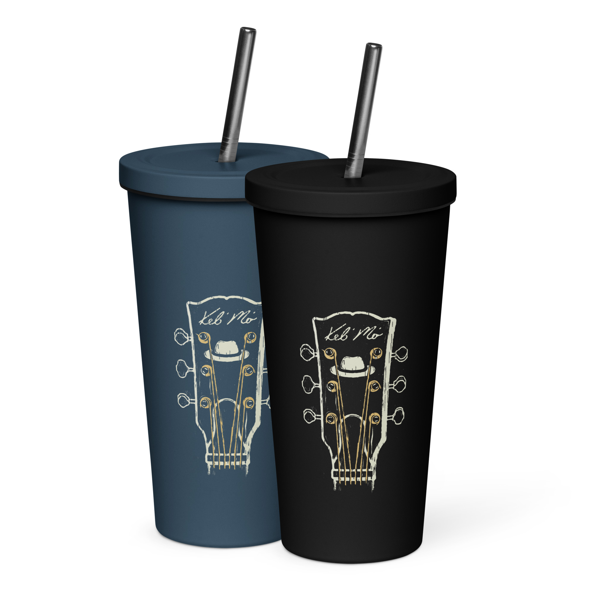 Featured image for “Keb' Mo' Insulated Stainless Tumbler With Straw”