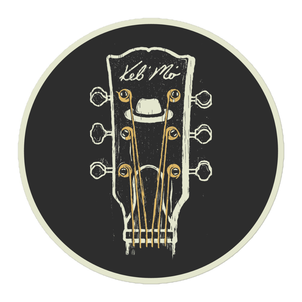 Featured image for “Keb' Mo' Guitar Vinyl Stickers”