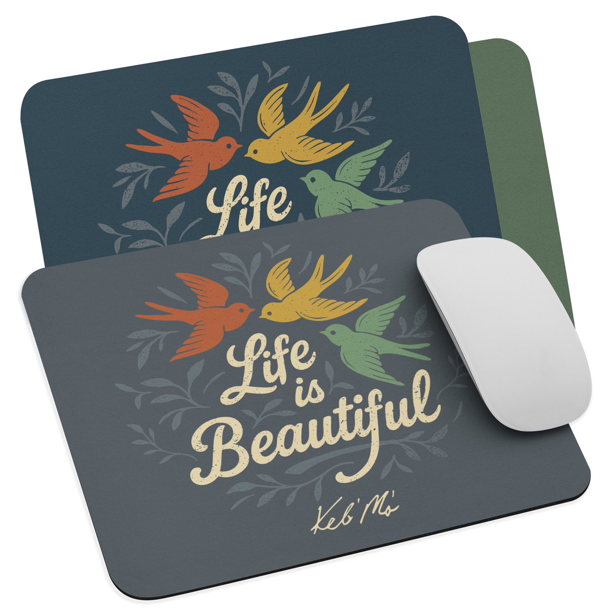"Life Is Beautiful" Mouse Pad