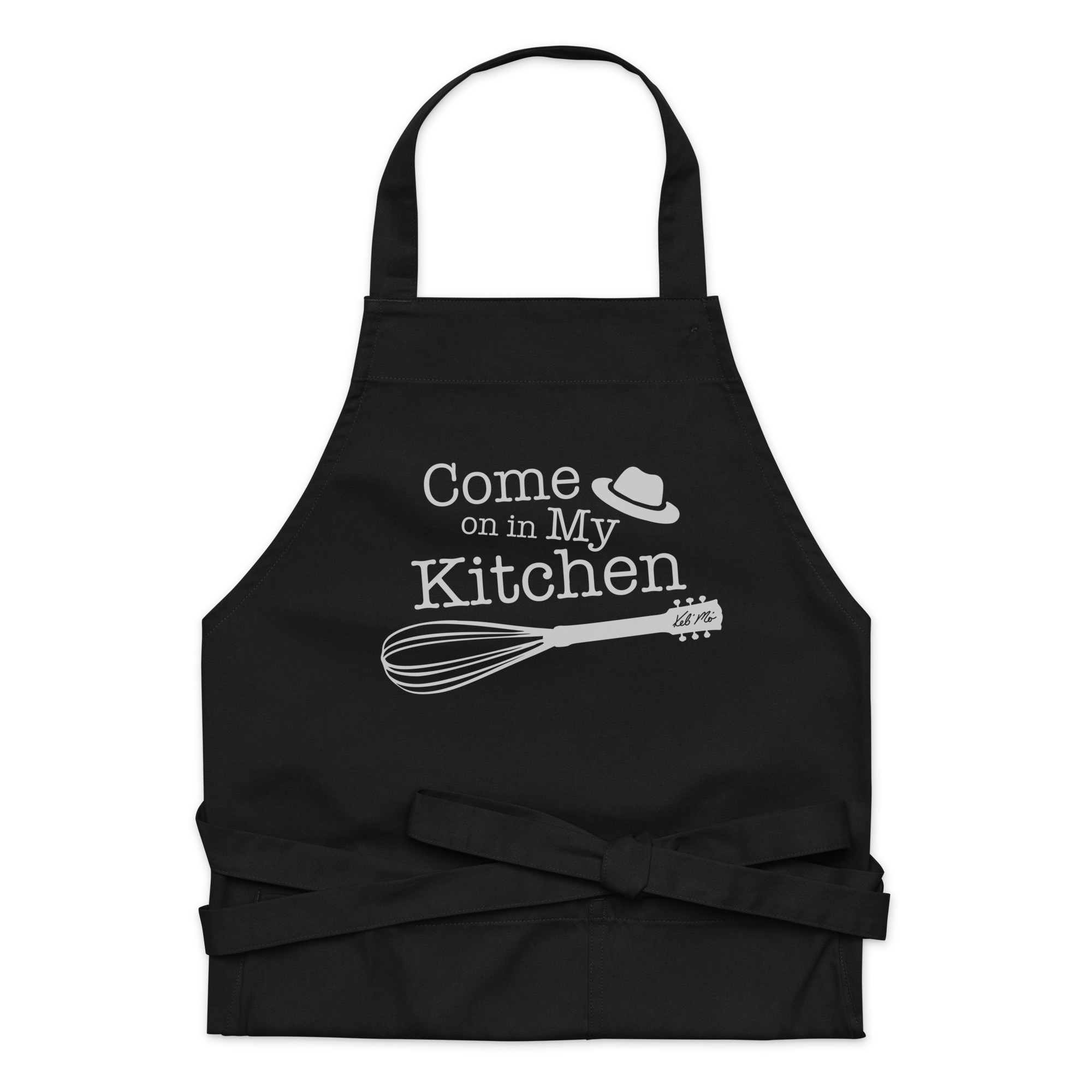 "Come On In My Kitchen" Organic Cotton Apron - Image 10