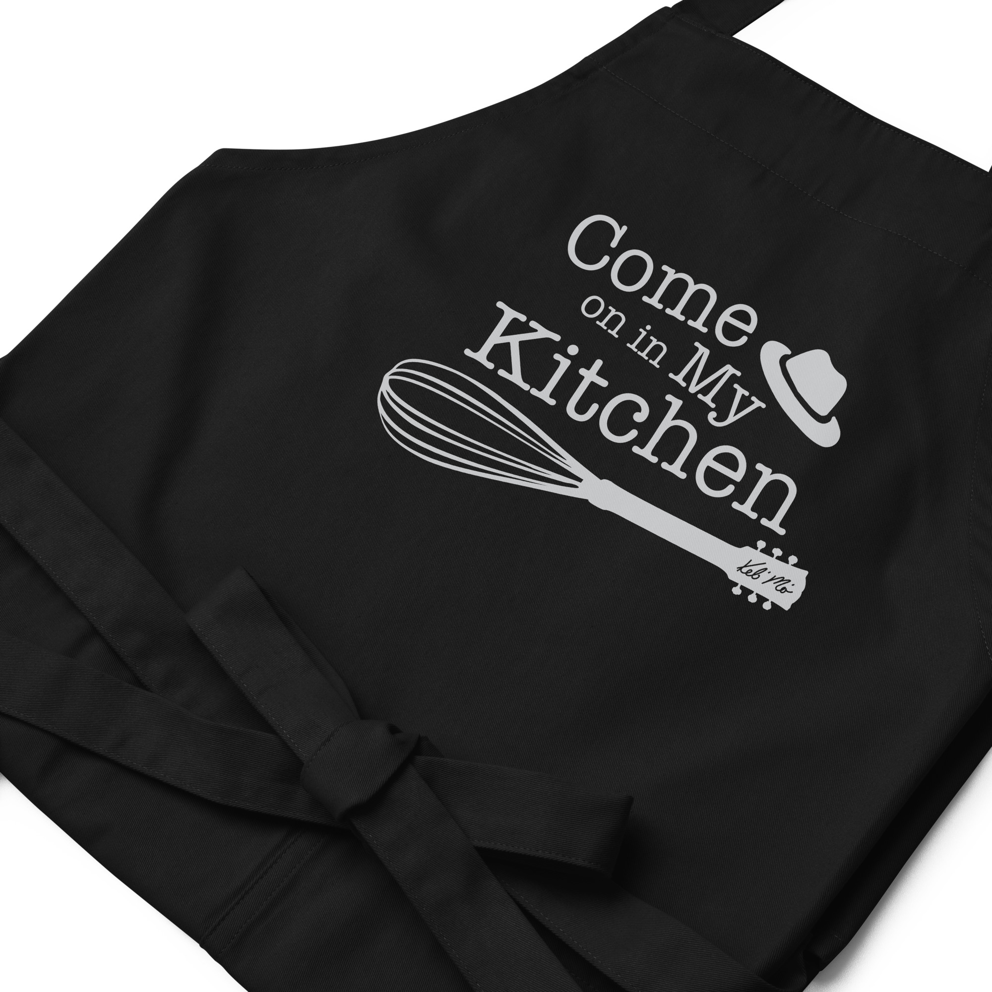 "Come On In My Kitchen" Organic Cotton Apron - Image 11