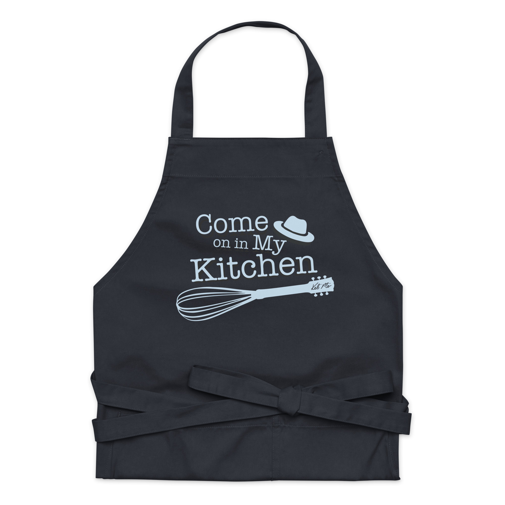 "Come On In My Kitchen" Organic Cotton Apron - Image 12