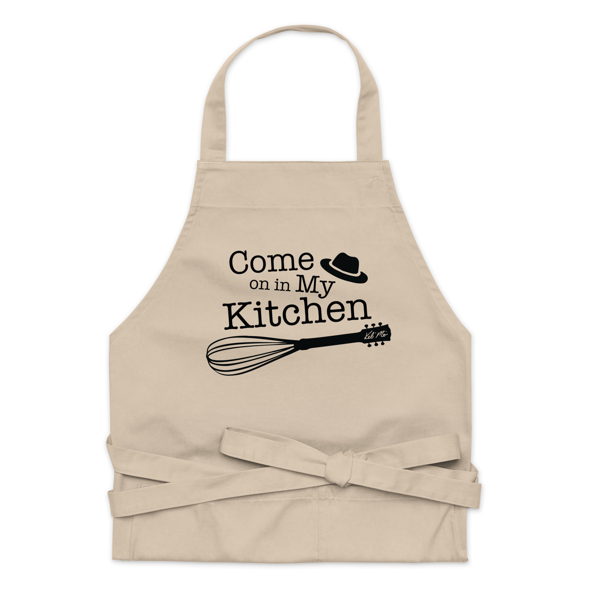 "Come On In My Kitchen" Organic Cotton Apron - Image 8