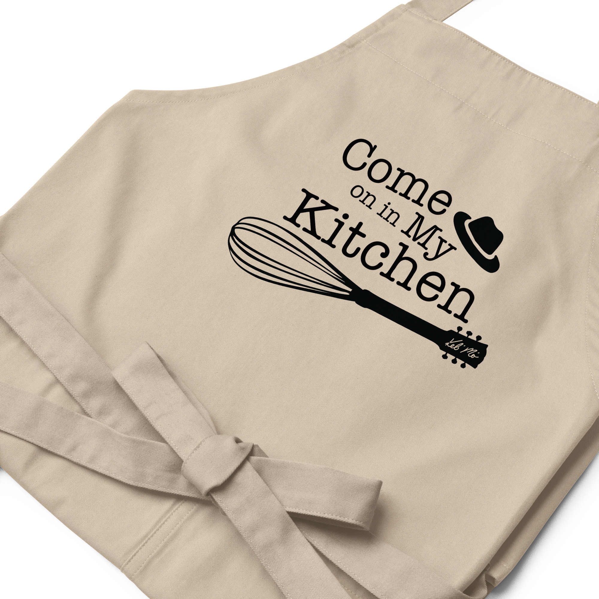 "Come On In My Kitchen" Organic Cotton Apron - Image 9