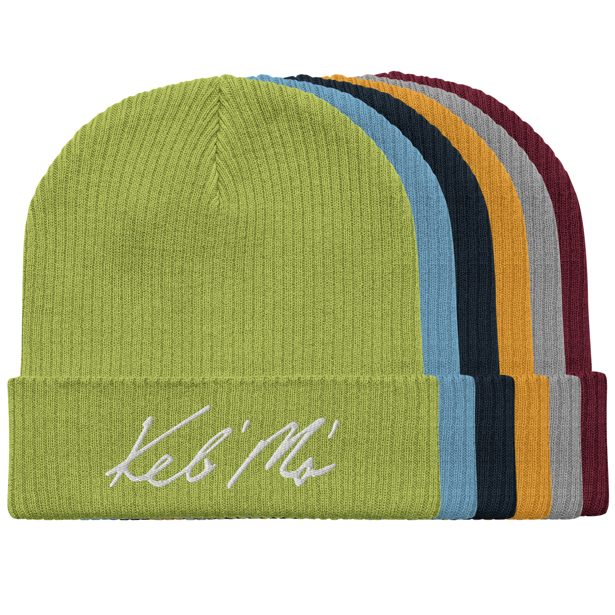 Featured image for “Keb' Mo' Signature Organic Ribbed Beanie”