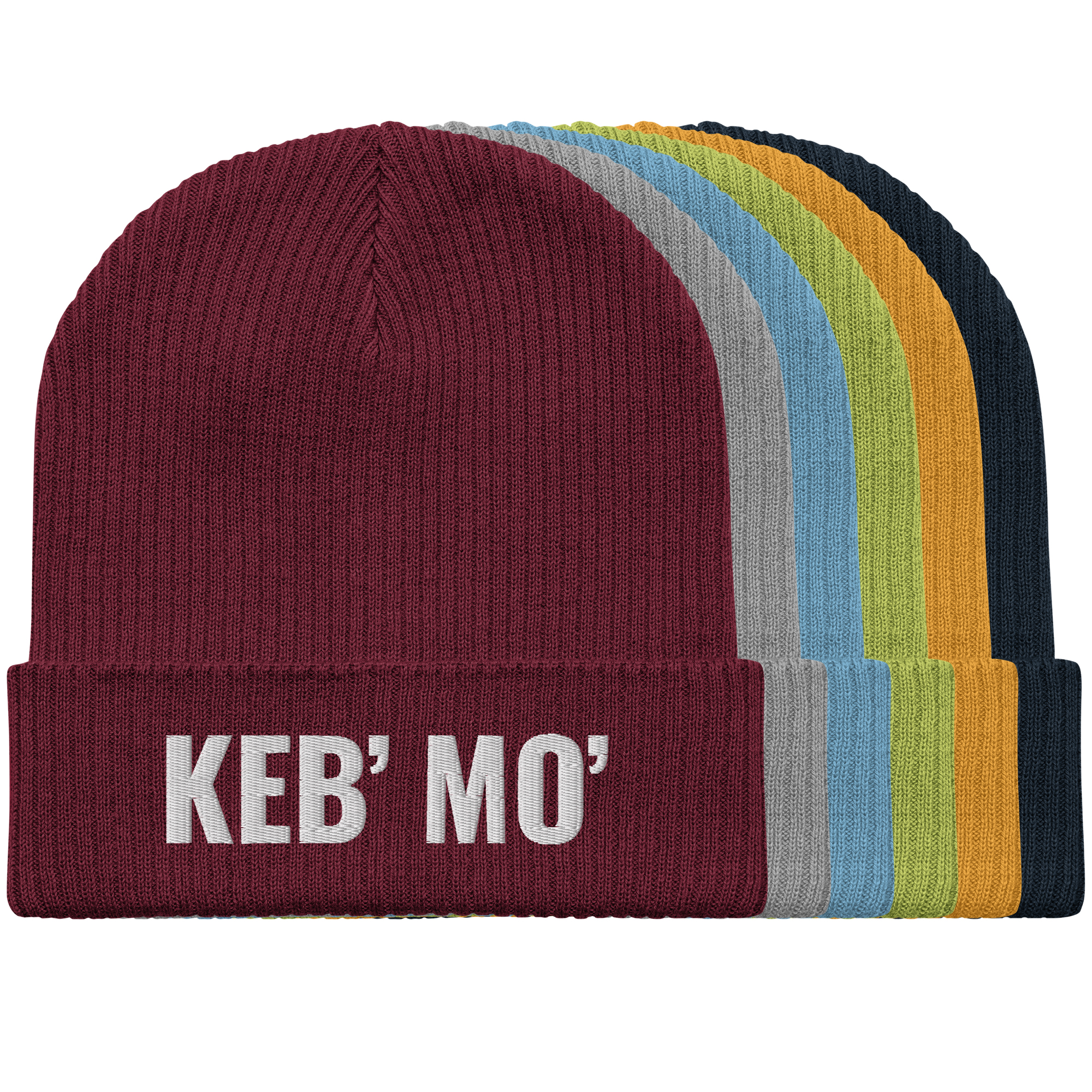 Featured image for “Keb' Mo' Organic Ribbed Beanie”