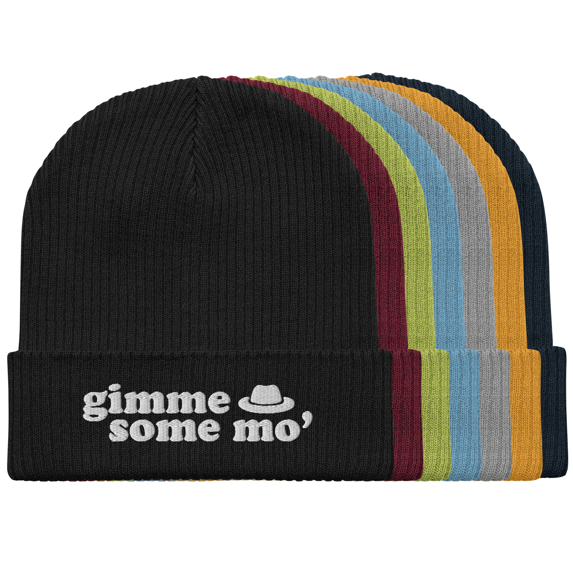 Featured image for “Gimme Some Mo' Organic Ribbed Beanie”