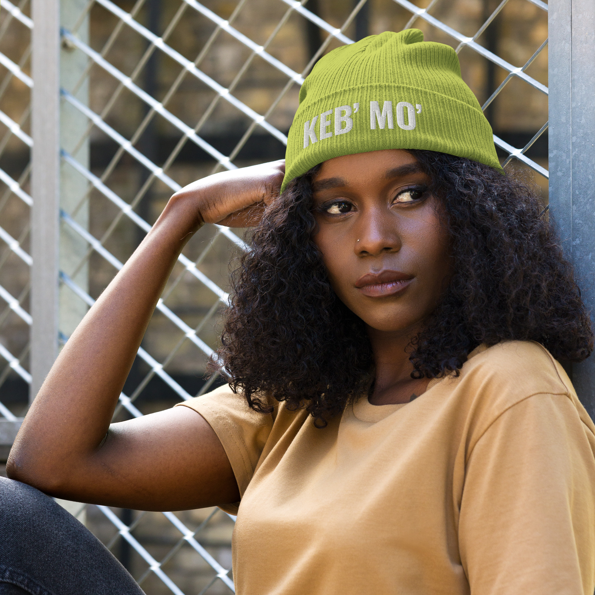 Keb' Mo' Organic Ribbed Beanie - Image 6