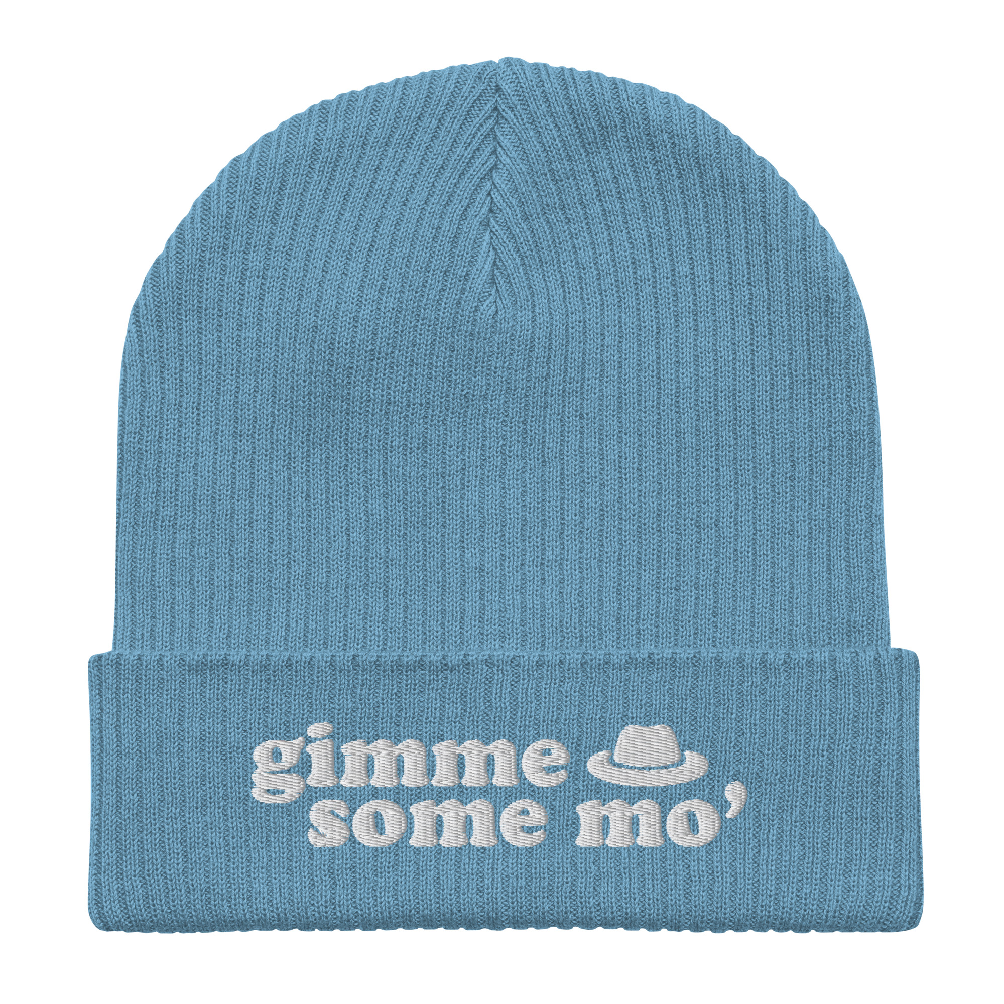 Gimme Some Mo' Organic Ribbed Beanie - Image 9