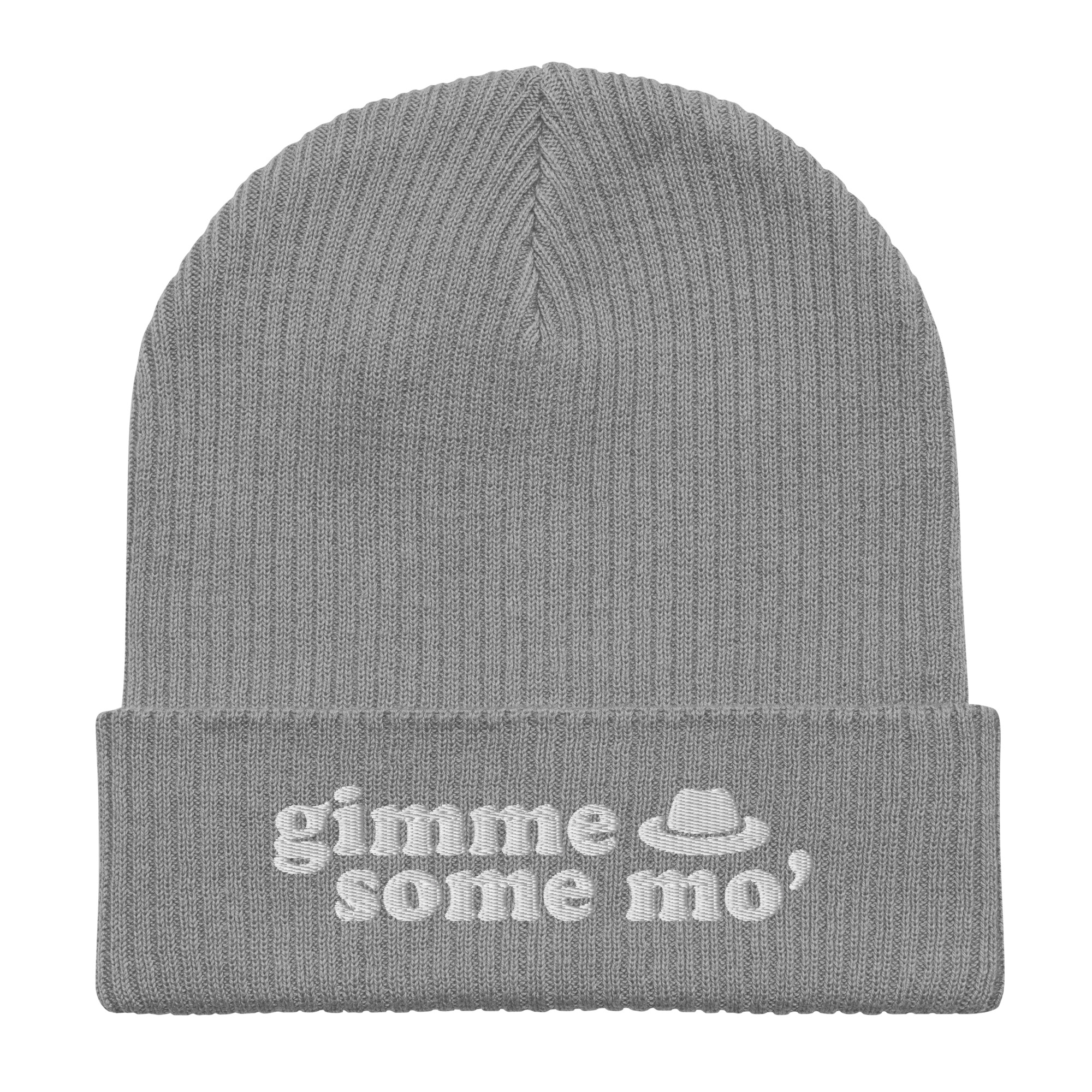 Gimme Some Mo' Organic Ribbed Beanie - Image 11