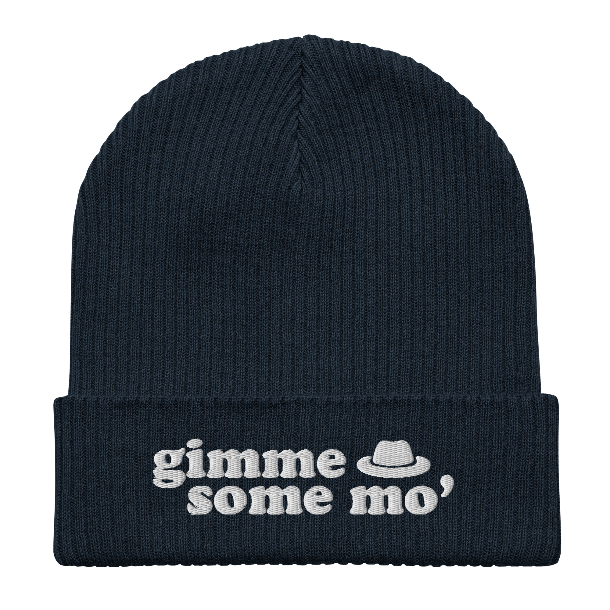 Gimme Some Mo' Organic Ribbed Beanie - Image 13