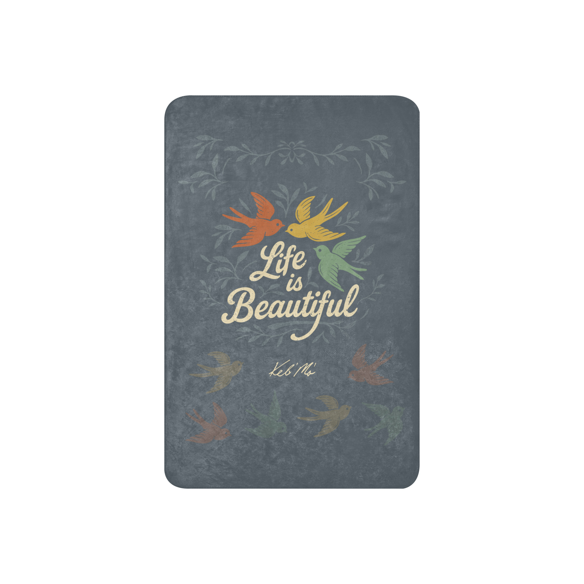 "Life is Beautiful" Sherpa Blanket - Image 8