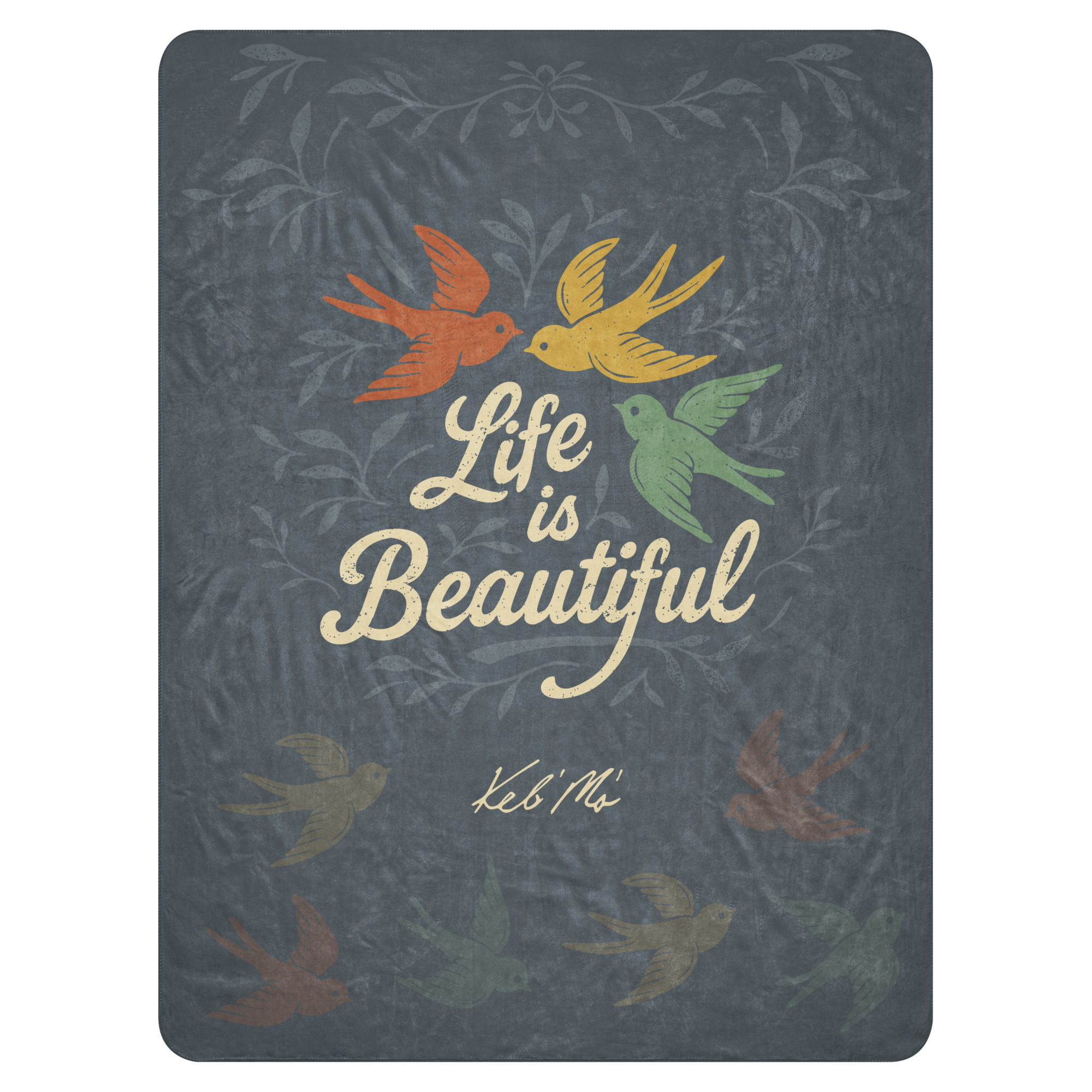 "Life is Beautiful" Sherpa Blanket - Image 9