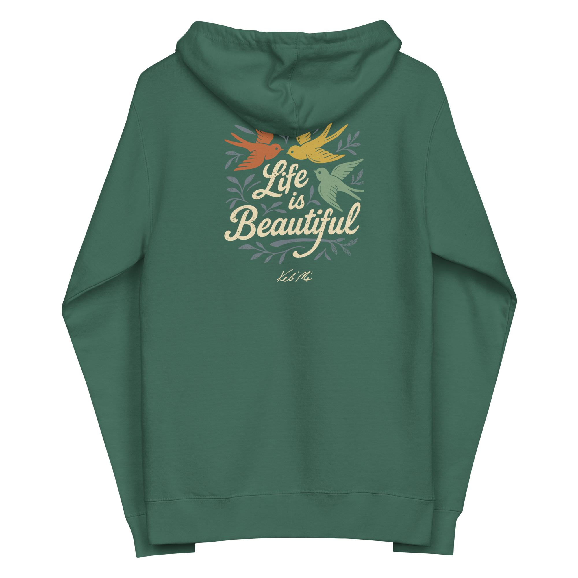 Featured image for “"Life Is Beautiful" Heavyweight Zip Hoodie (Unisex)”