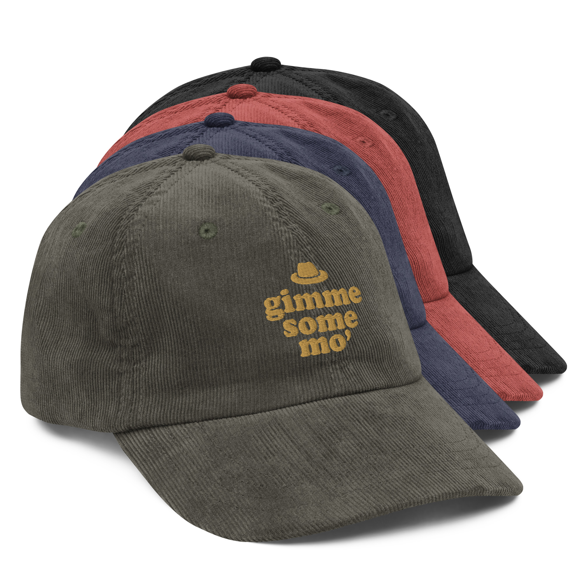 Gimme Some Mo' Vintage Corduroy Cap