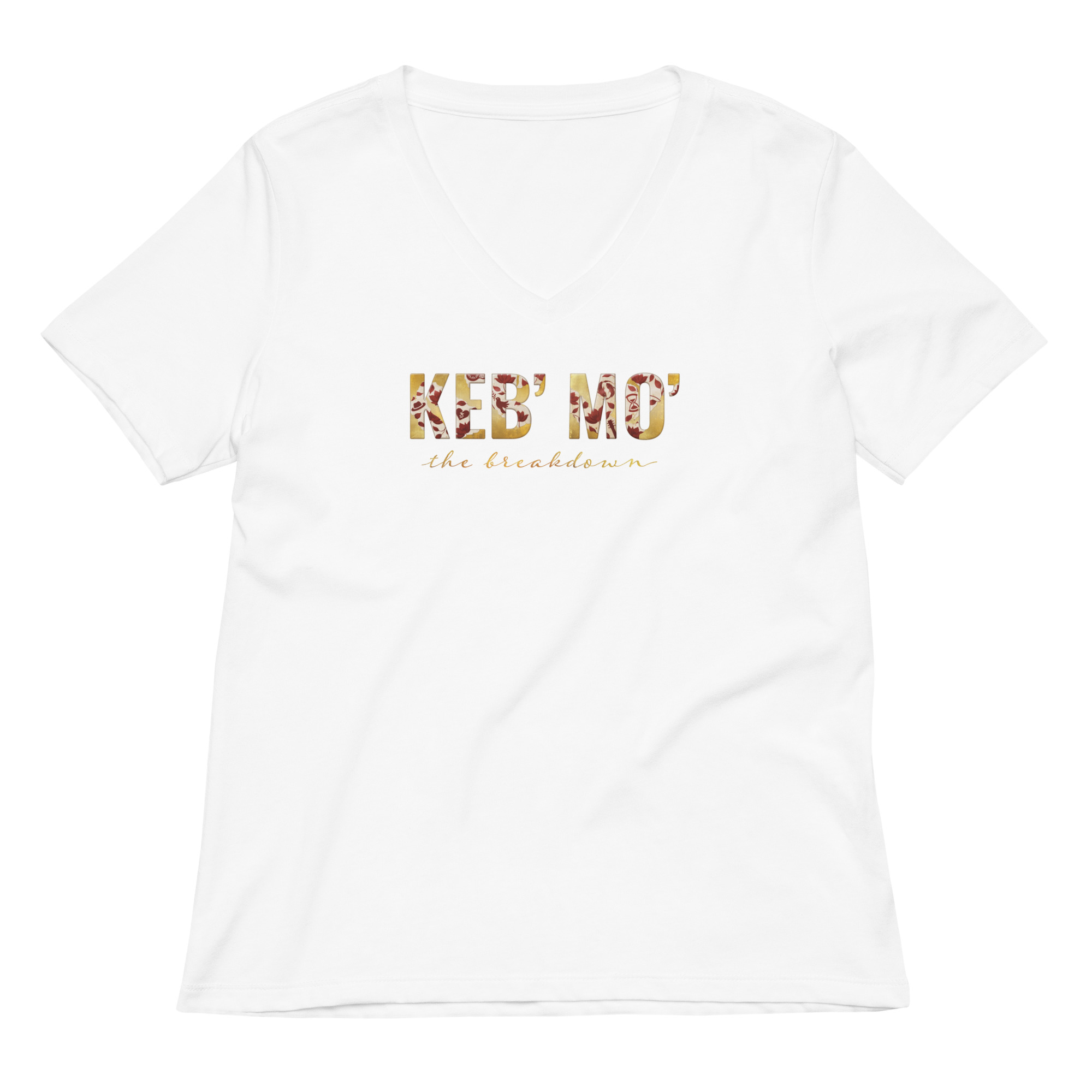 "The Breakdown" Relaxed V-neck Tee (Women's) - Image 7