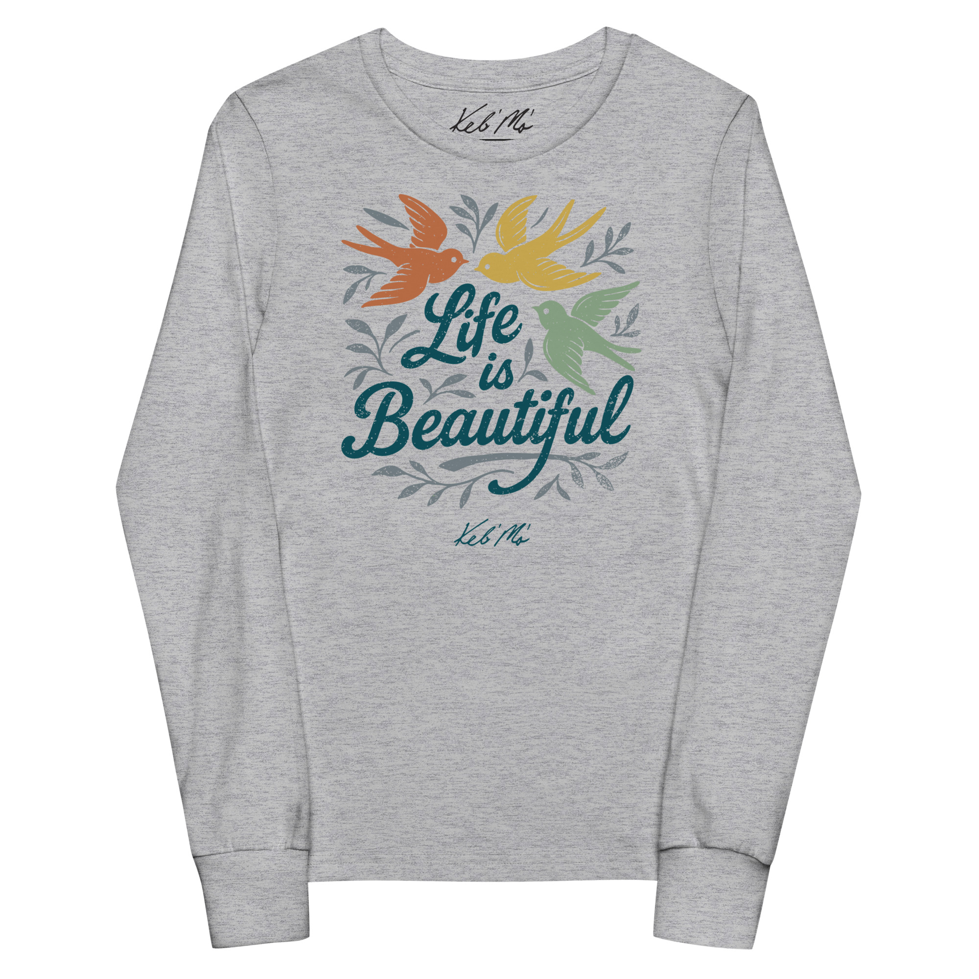 Featured image for “"Life is Beautiful" Youth Long Sleeve Tee (Unisex)”