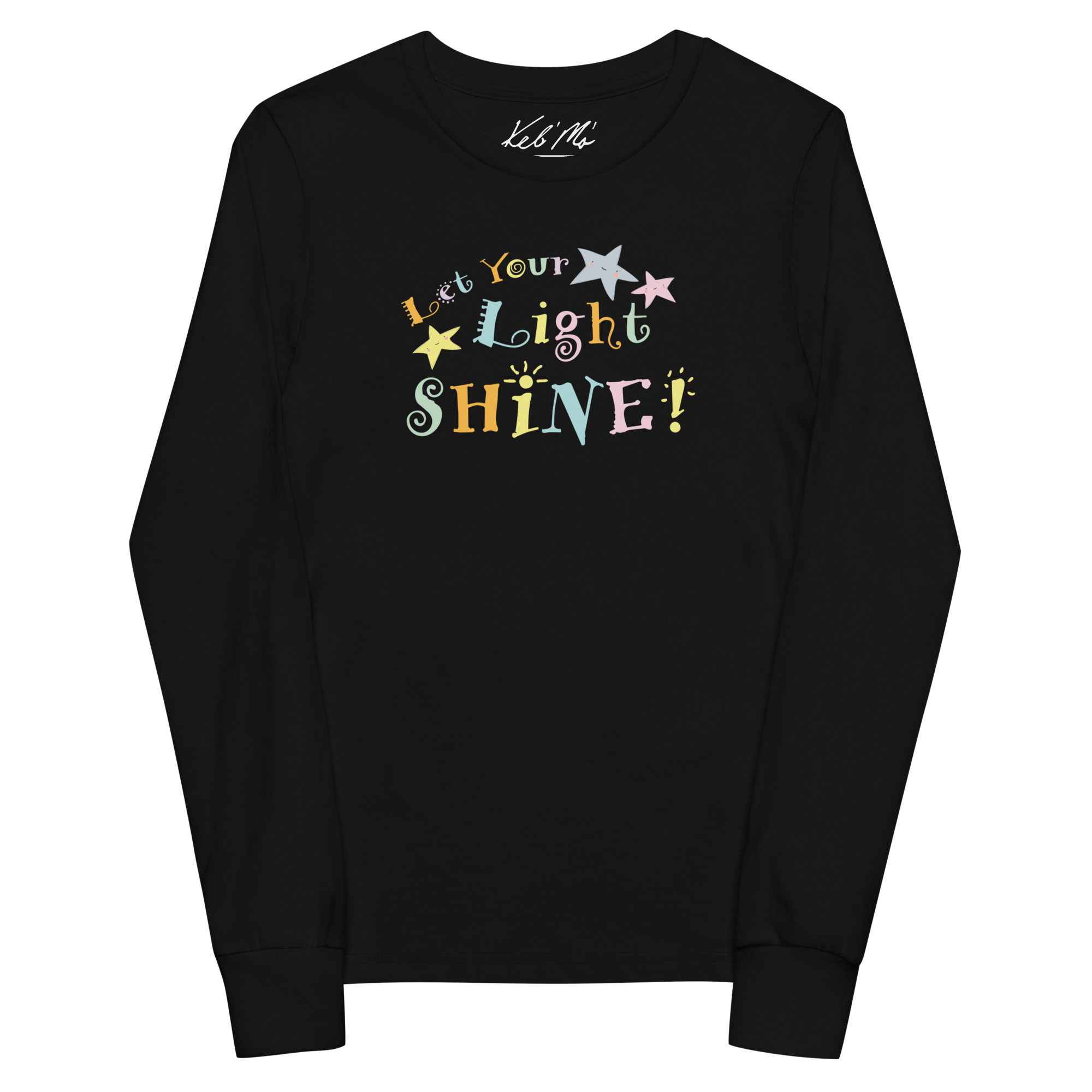 "Let Your Light Shine" Youth Long Sleeve Tee (Unisex) - Image 6