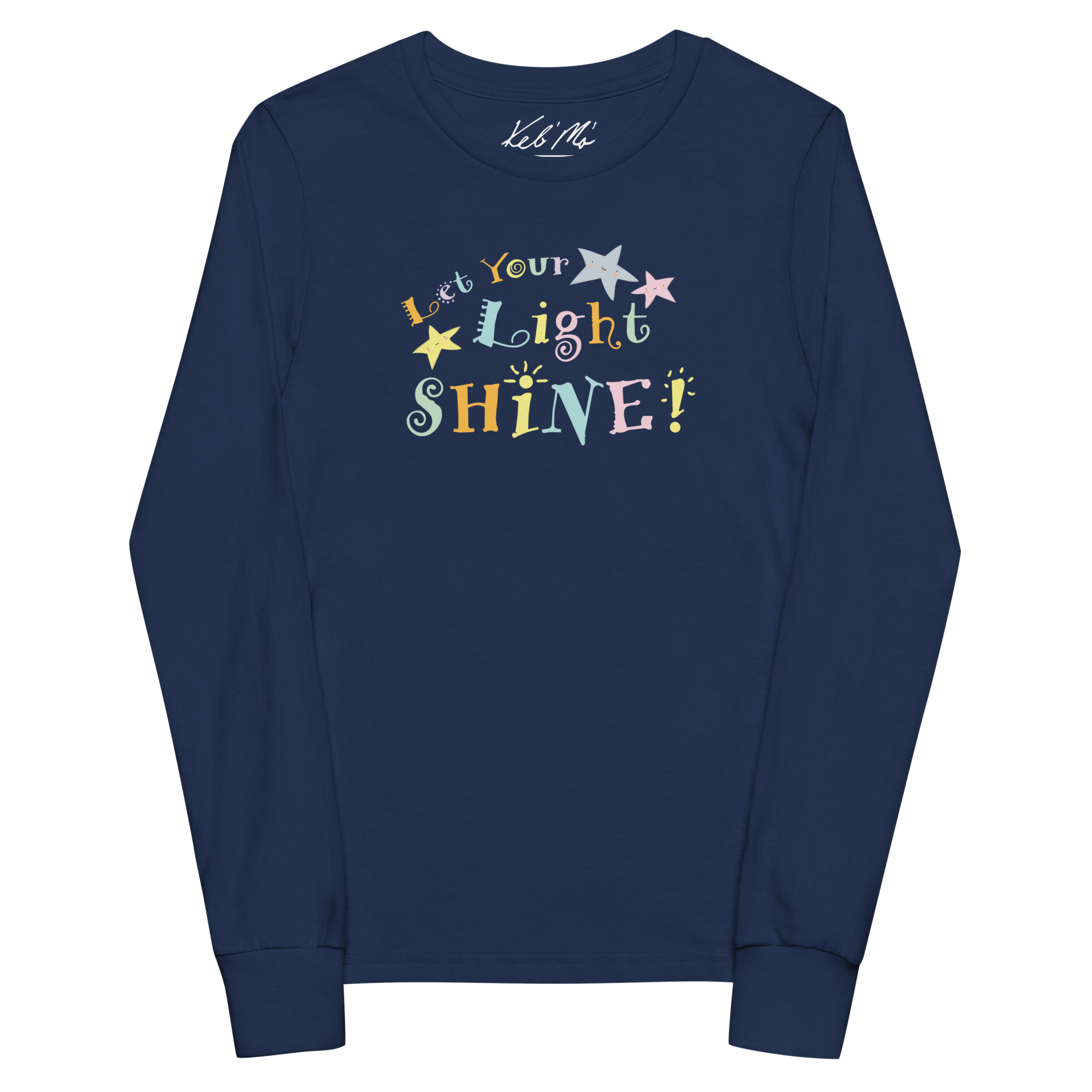 Featured image for “"Let Your Light Shine" Youth Long Sleeve Tee (Unisex)”