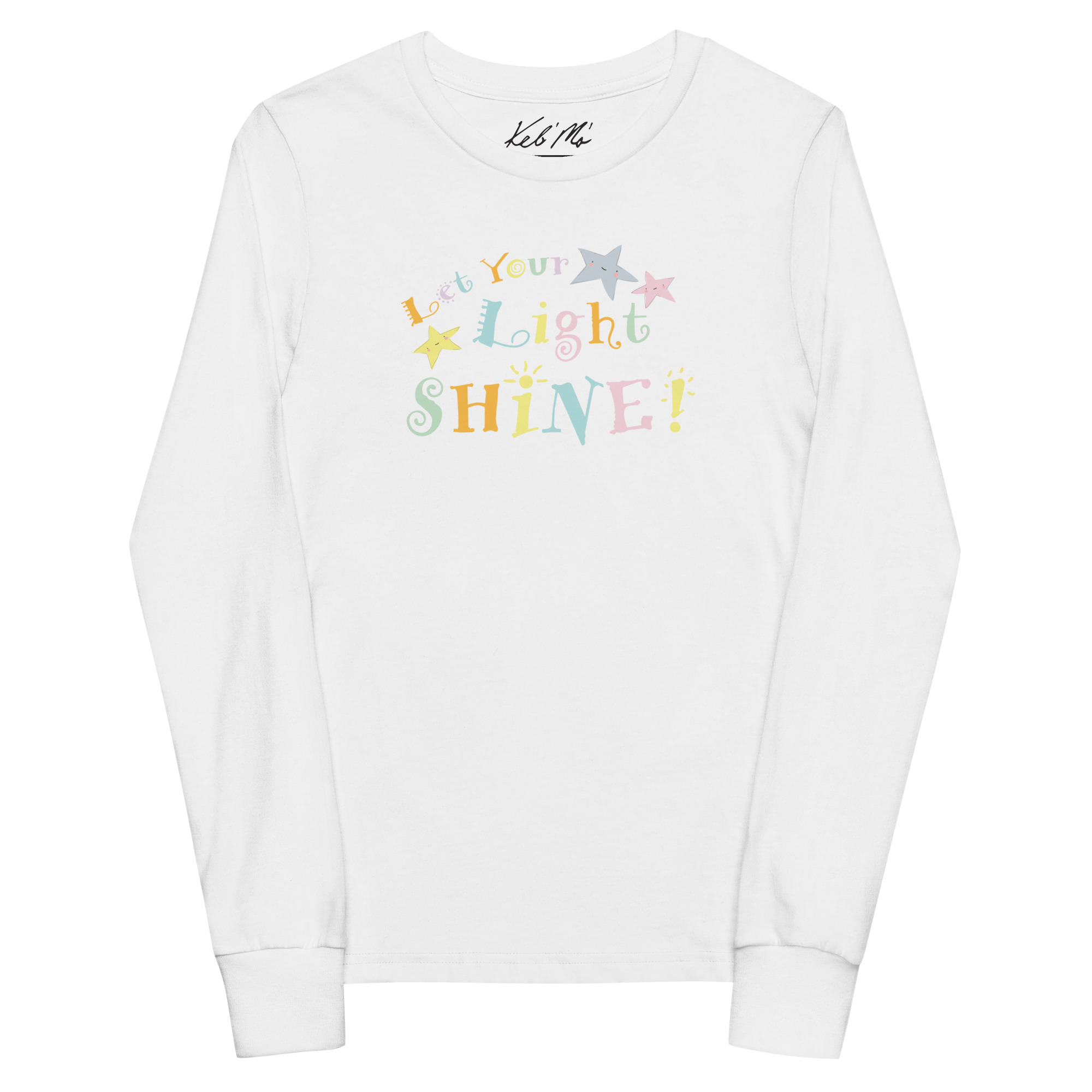 "Let Your Light Shine" Youth Long Sleeve Tee (Unisex) - Image 8